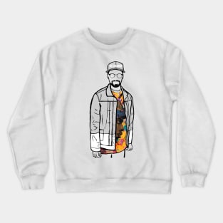 Spike Lee (Da 5 Bloods) Portrait Crewneck Sweatshirt